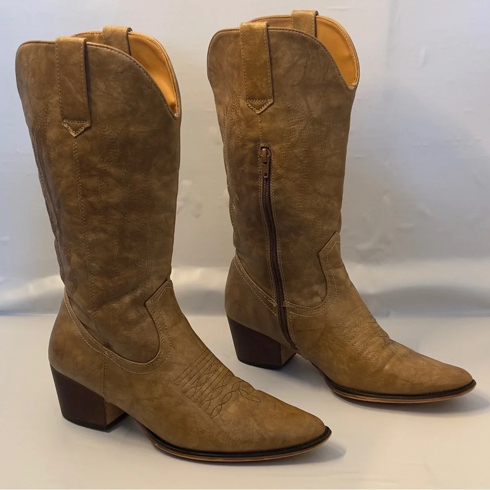 ROPER Vintage Women’s 9.5 Side zip Country Western Boot